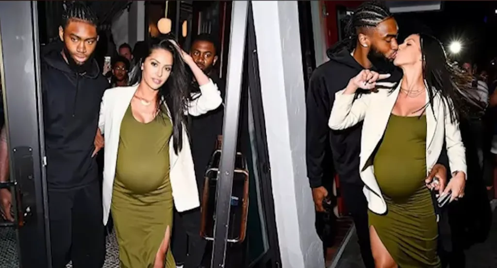 Vanessa Bryant and Jaylen Brown